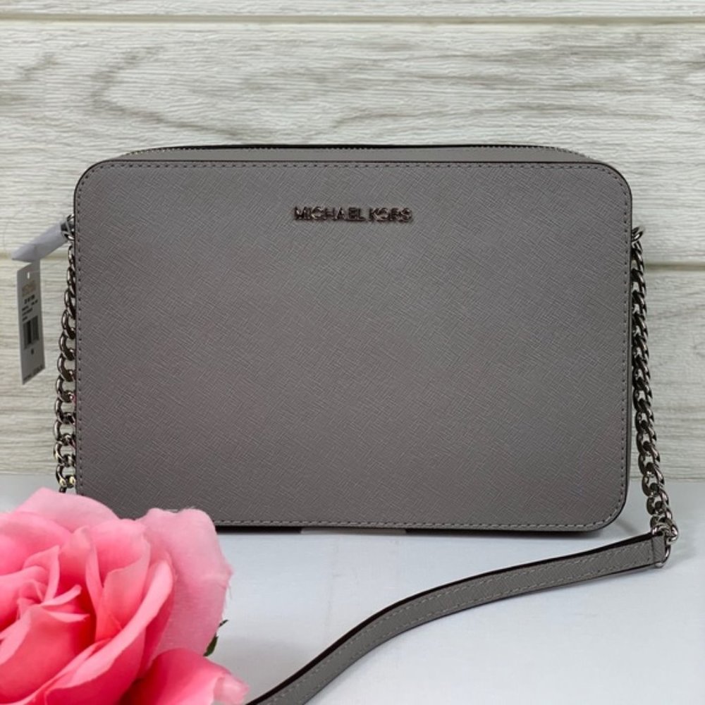 ❤️Michael Kors Crossbody Bag Pearl Grey